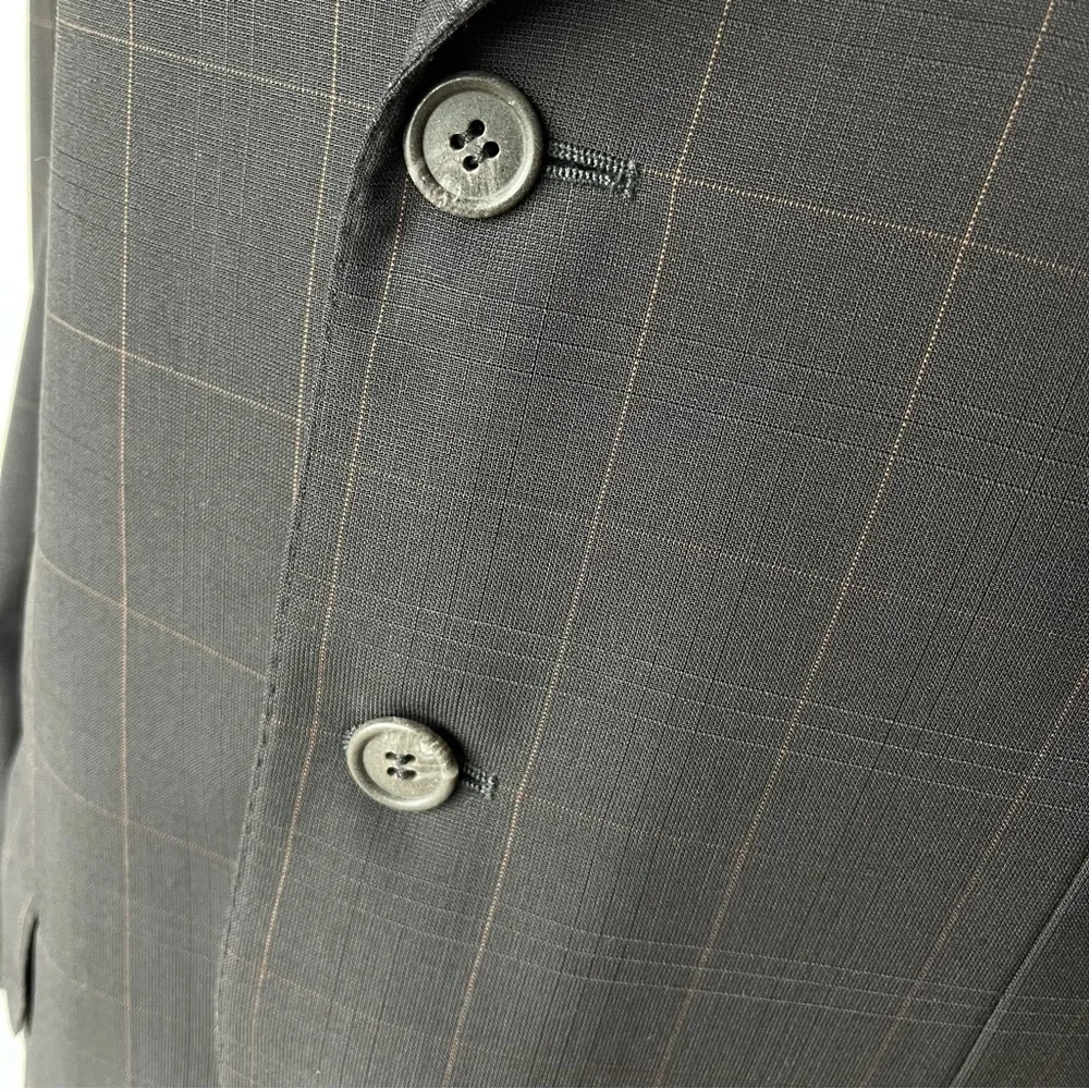 Corneliani Extra Fine Virgin Wool 3 Button Tailored Blazer IT50R US40R